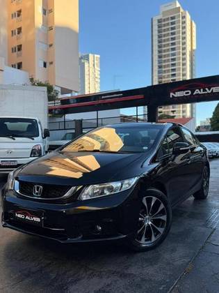 HONDA CIVIC 2.0 LXR 16V FLEX 4P AUTOMÁTICO